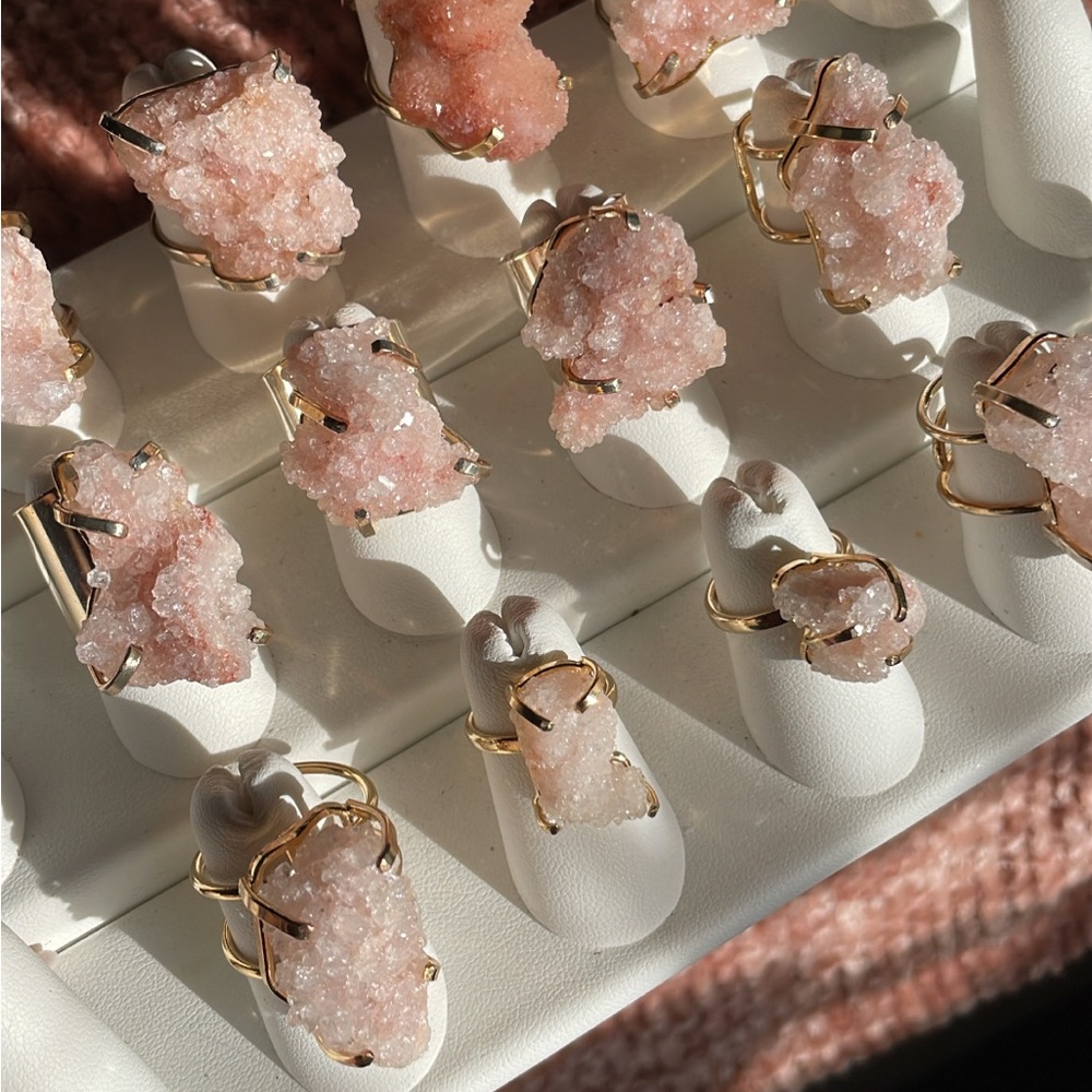 Pink amethyst ring! - Picture 3 of 4
